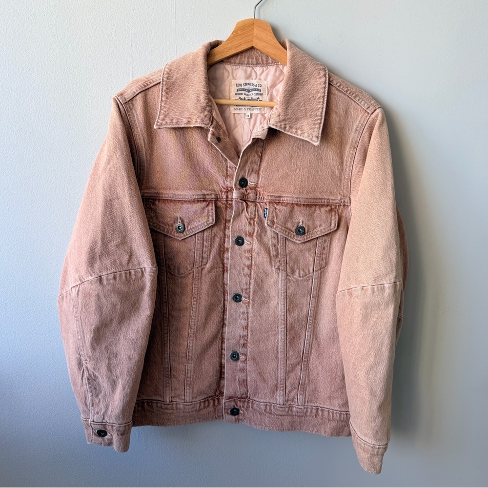 VINTAGE Levi’s Denim Jacket - Pink Sands